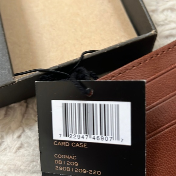 Frye leather card case wallet in cognac New - Picture 16 of 16